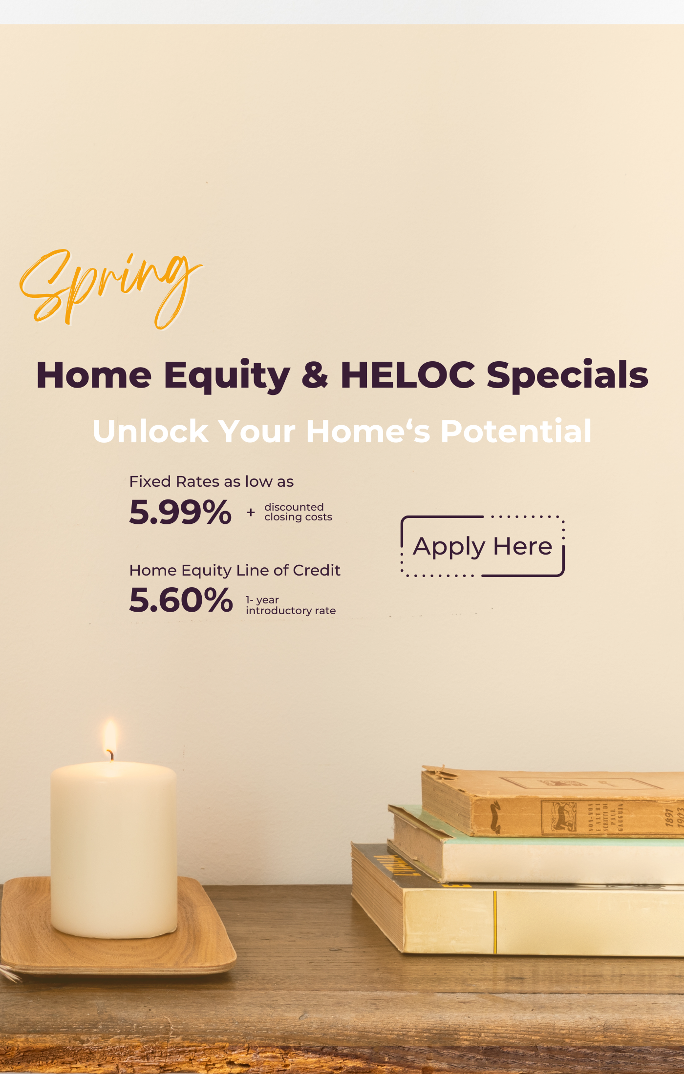 Spring Home Equity and HELOC Specials 